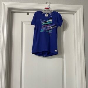 Adidas Kids Vibrant purple Star Tee